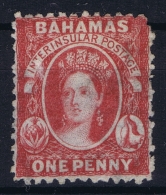 Bahamas: SG 20 Brown Lake Wmk CC  Perfo 12,5   MH/* Falz/ Charniere - 1859-1963 Crown Colony