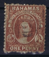 Bahamas: SG 17 Brown Lake Perfo 13   Gestempelt/used/obl. 1862 - 1859-1963 Crown Colony