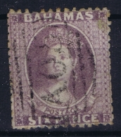 Bahamas: SG 6  Gestempelt/used/obl. 1861 Grey Lilac - 1859-1963 Kolonie Van De Kroon