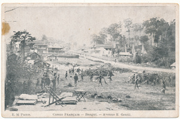 CONGO, HAUT OUBANGUI  - Bangui , Avenue E. Gentil - Centraal-Afrikaanse Republiek