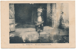 MOBAYE - Un Jeune Chimpanzé Habillé - Central African Republic