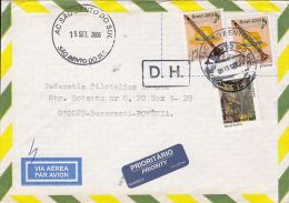 MUSIC, LOST ART, STAMPS ON COVER, 2006, BRAZIL - Briefe U. Dokumente