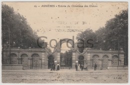 France - Asnieres - Entree Du Cimetiere Des Chiens - Arnières