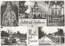 Y3394 Vicenza - Saluti Dal Santuario Di Monte Berico - Panorama Vedute Multipla / Viaggiata 1956 - Vicenza