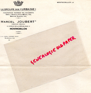 86 - MONTMORILLON- LE GROUPE DES URBAINE- ASSURANCES MARCEL JOUBERT- 2 AVENUE REPUBLIQUE - Bank & Versicherung