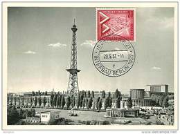 Interbau Berlin 1957  MiNr 161  Echte Foto - Cartes-Maximum (CM)