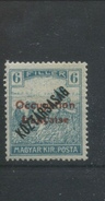 Hungary Mnh Occupation Francaise 6 F - Neufs