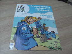 Calendrier Scout De Belgique Année 2012 : Illustrations De Munuera - Agende & Calendari