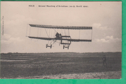 06 - Nice - Grand Meeting D'Aviation (10-25 Avril 1910) - Editeur: Giletta - Luchtvaart - Luchthaven