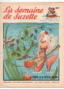 La Semaine De Suzette N°14 La Sirène Et Le Bateau Volant - Le Petit Indien Et La Boite à Musique - Patron Pour Bleuette - La Semaine De Suzette