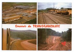 16156-LE-GABON-Souvenir Du TRANSGABONAIS------------multivues---------trains - Gabon