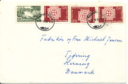 Finland Cover Sent To Denmark Taimionkoski 29-12-1964 - Briefe U. Dokumente