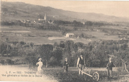 74 // THORENS   Vue Générale Et Vallée De La Barne,   ANIMEE - Thorens-Glières