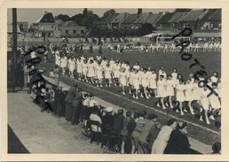 Dendermonde - Grembergen :  Voetbalplein KAVD --  Schoolturnfeest ( ( 15 X 10.5 Cm ) - Dendermonde