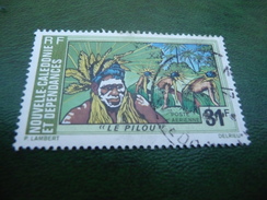 TIMBRE    CALEDONIE   POSTE  AERIENNE    N  164     COTE  1,65  EUROS  OBLITERE - Used Stamps