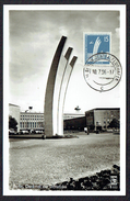 Luftbrücken Denkmal  MiNr 145  Echte Foto Ersttag Sonderstempel - Cartoline Maximum