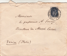 San Pietroburgo Per Venezia. Cover 1904. Al Retro Sigillo A Cera Museo Ermitage. - Lettres & Documents