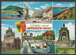 Germany ,Minden, Multi View, Posted From France, 1993. - Minden