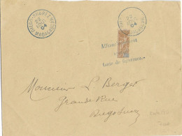 1904 - MADAGASCAR - 1/2 TIMBRE (FAUTE DE FIGURINE) Sur LETTRE LOCALE De DIEGO-SUAREZ - Brieven En Documenten