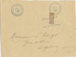 1904 - MADAGASCAR - 1/2 TIMBRE (FAUTE DE FIGURINE) Sur LETTRE LOCALE De DIEGO-SUAREZ - Lettres & Documents