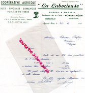 49-NOYANT MEON-FACTURE LA LABORIEUSE-COOPERATIVE AGRICOLE-BLES ENGRAIS SEMENCES- BD DE LA GARE- A PROSPER THUREAU CHIGNE - 1950 - ...