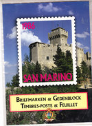 San Marino 1986 Yearset In Folder ** Mnh (F6439) - Komplette Jahrgänge