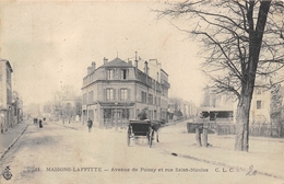 78-MAISON-LAFFITTE-AVENUE DE POISSY ET RUE SAINT NICOLAS - Maisons-Laffitte