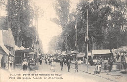 78-SAINT-GERMAIN-EN-LAYE- FÊTE DES LOGES,   L'AVENUE DE ST GERMAIN - St. Germain En Laye