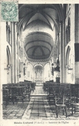 PAS DE CALAIS - 62 - HENIN LIETARD - Intérieur église - Henin-Beaumont