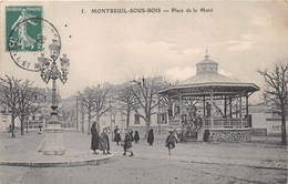 93-MONTREUIL-SOUS-BOIS- PLACE DE LA MAIRIE - Montreuil