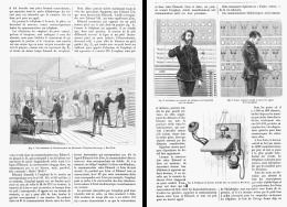 LES COMMUNICATIONS TELEPHONIQUES Aux ETATS-UNIS   1880 - Téléphonie