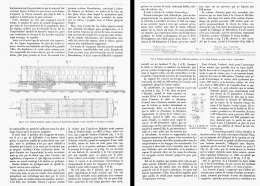 SUPPRESSION DES ARRETS DES TRAINS DE VOYAGEURS Systéme D'accrochage Des Voitures Par Les Trains En Marche 1880 - Eisenbahnverkehr