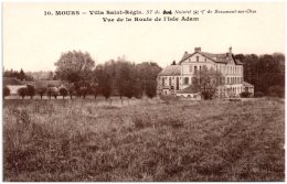 95 MOURS - Villa St-Régis - Vue De La Route De L'Isle-Adam   (Recto/Verso) - Mours