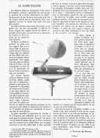 LE GLOBE-TELLURE   1879 - Astronomie