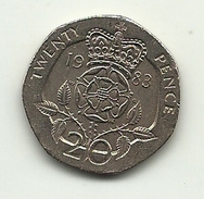 1983 - Gran Bretagna 20 Pence     ----- - 20 Pence