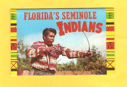 Postcard - USA, Floridas Seminole  INDIANS     (V 31437) - Otros & Sin Clasificación