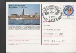 3144  Entero Postal Alemania 1986, Barsinghausen - Illustrated Postcards - Used