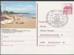 3144  Entero Postal Alemania 1986, Paderborn - Geïllustreerde Postkaarten - Gebruikt