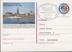 3144  Entero Postal Alemania 1986,  Bad Krozingen - Geïllustreerde Postkaarten - Gebruikt