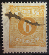 SUEDE             TAXE 1874      N° 4B      Dentelé 14       OBLITERE - Postage Due