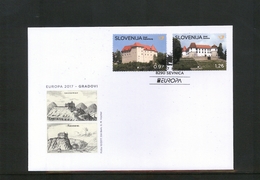 Slowenien / Slovenia 2017 Europa Cept FDC - 2017