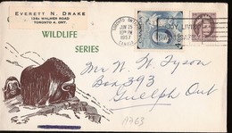 A763 - Lettre Du Canada, Lettre De Toronto (ONT.) En 1957 - Briefe U. Dokumente