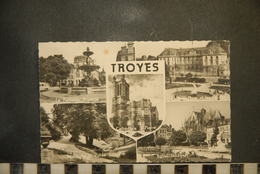 CP, 10,  TROYES,  DIVERSES VUES - Troyes