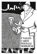 Premier Salon De La CPM, Nantes 1986, Au Pays Du Muscadet - Illustration Etienne Quentin - Carte Non Circulée - Borse E Saloni Del Collezionismo