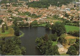 CPSM - CERIZAY - Vue D Ensemble, Au Premier Plan , Le Château De La Roche - Cerizay