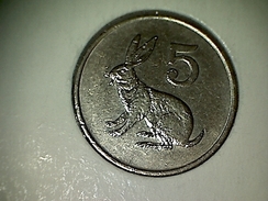 Zimbabwe 5 Cents 1990 - Zimbabwe