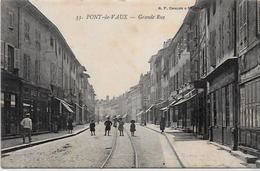 CPA Pont De Vaux Dans L'Ain Circulé - Pont-de-Vaux