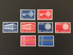 Europa,CEPT  Series 1968**),1969**),1970**),1971**) - Collections
