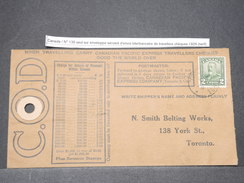 CANADA - Enveloppe D' Envoi De Travellers Chèques Pour Toronto En 1929 - L 8141 - Storia Postale