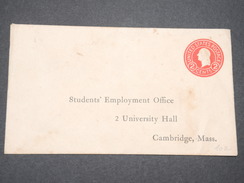 ETATS UNIS - Enveloppe à Usage Commerciale Pour Cambridge Non Voyagé - L 8167 - 1901-20